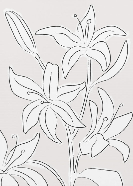 Lillies No 03 | Canvas