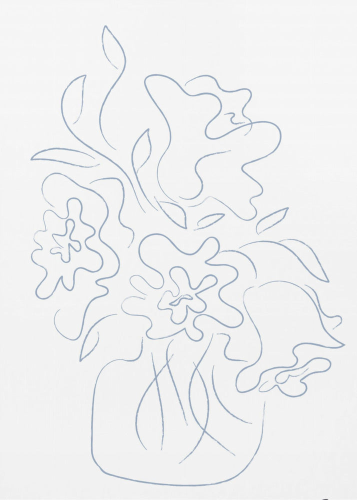 Flower Bouquet Sketch | Canvas