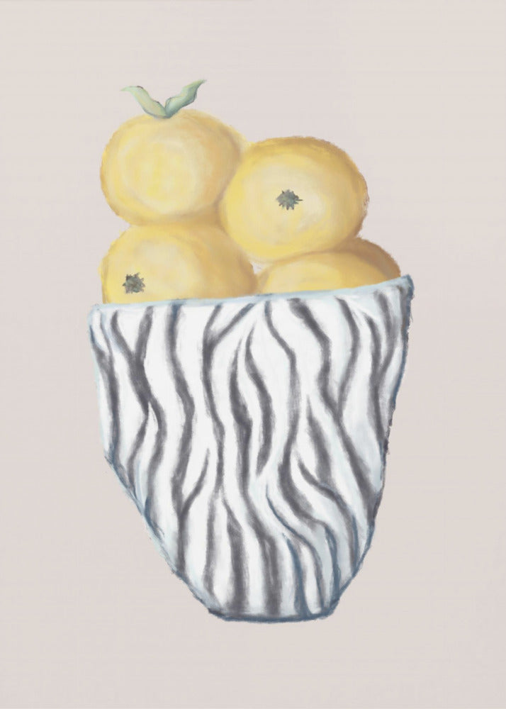 Zebra Bowl | Poster