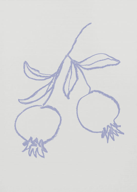 Pomegranate Lilac | Canvas