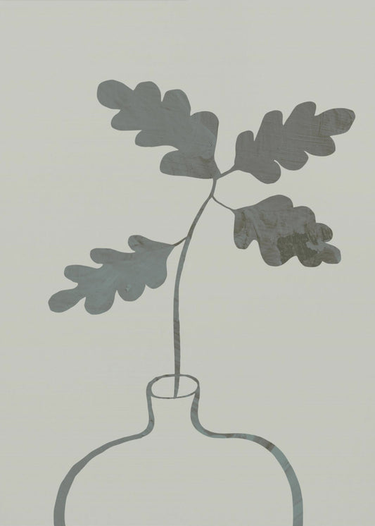 Green Oak Plant | Canvas