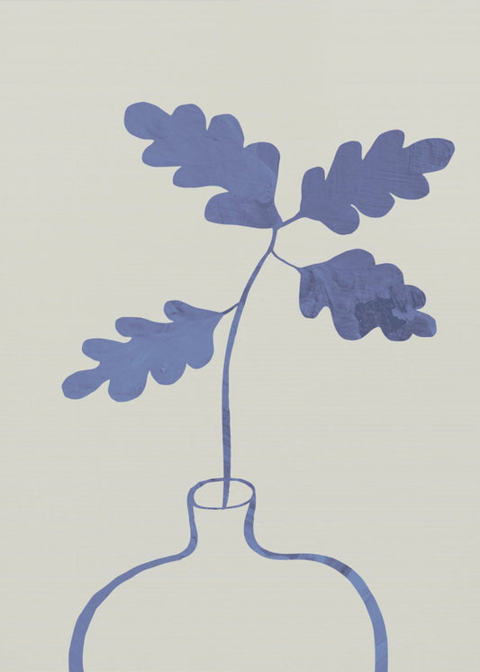 Blue Oak Plant | Canvas