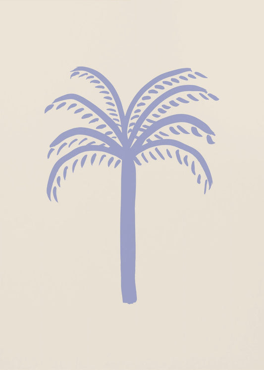 Lilac Palm | Poster