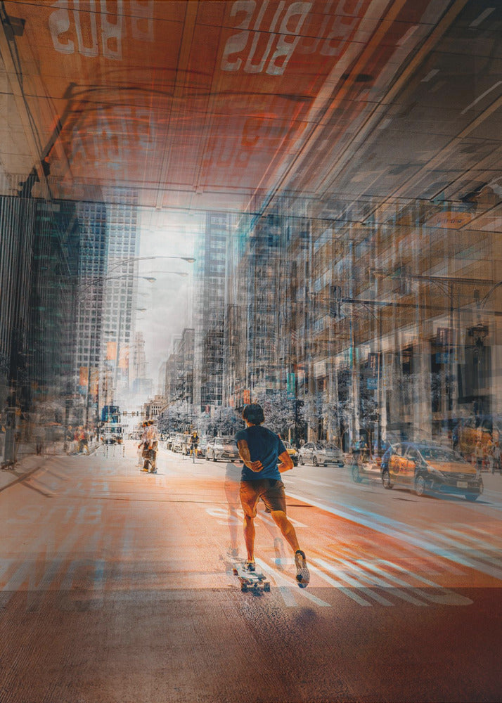 around the city | Canvas