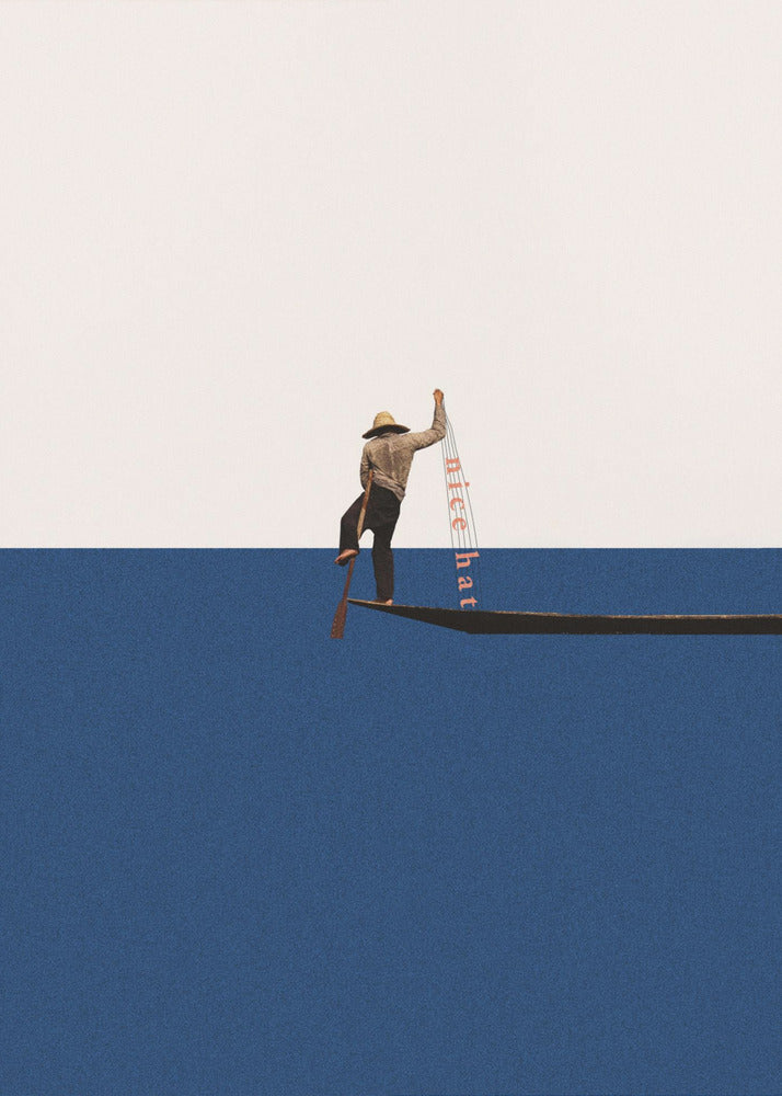 Fishing for compliments | Poster