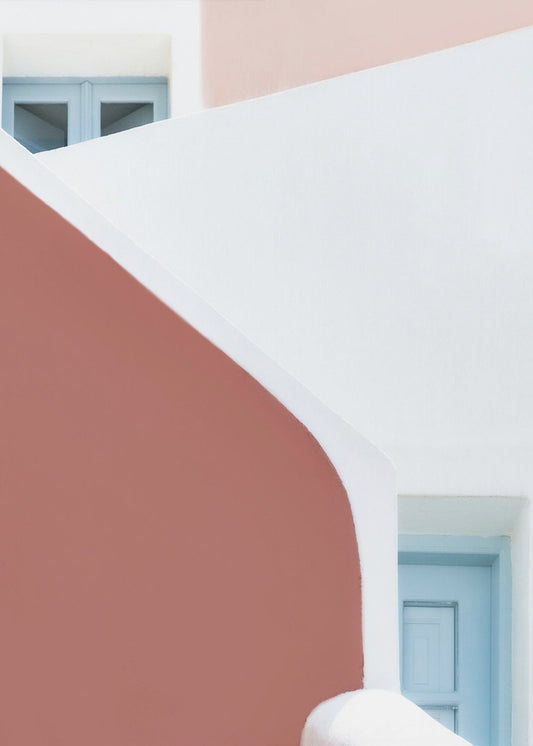 pastel pinks and blues | Canvas