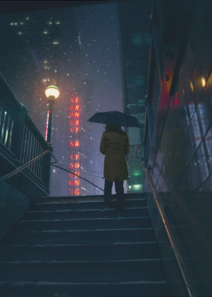 Exiting to the Storm | Poster