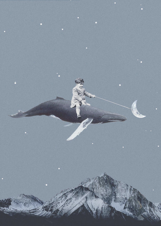 Aim for the moon | Canvas