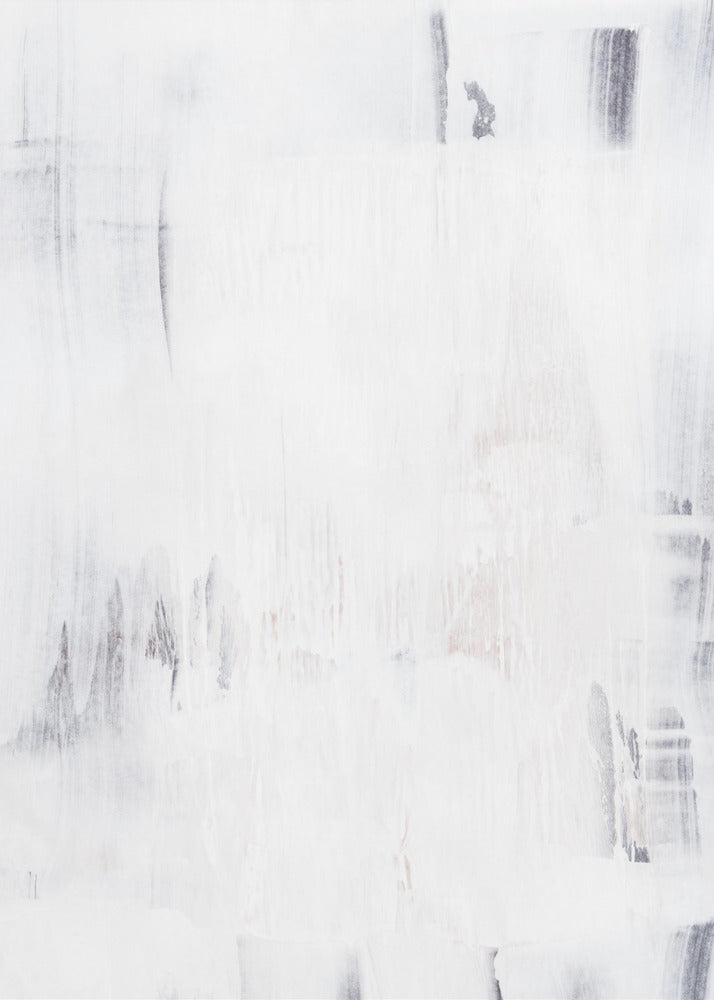 Soft White Brushstrokes | Canvas