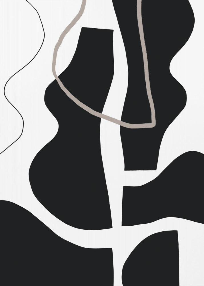 Flowing Silhouettes | Canvas