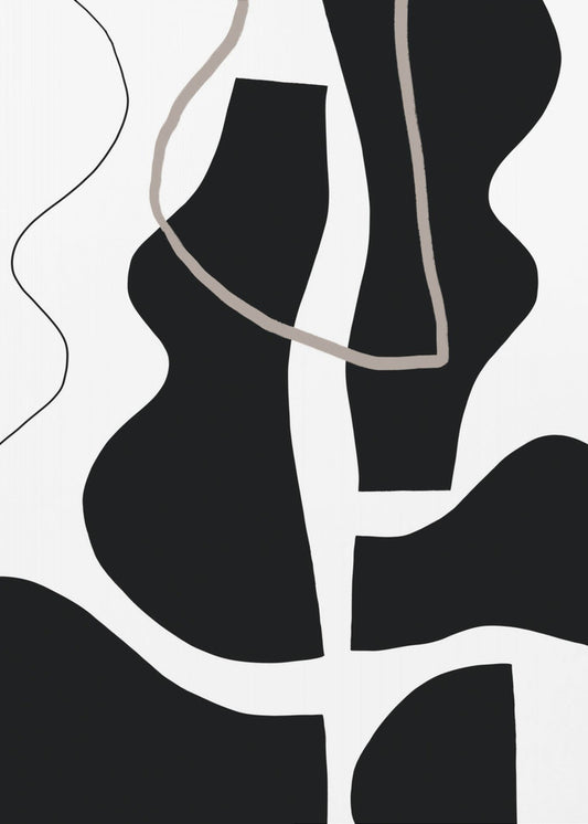 Flowing Silhouettes | Canvas