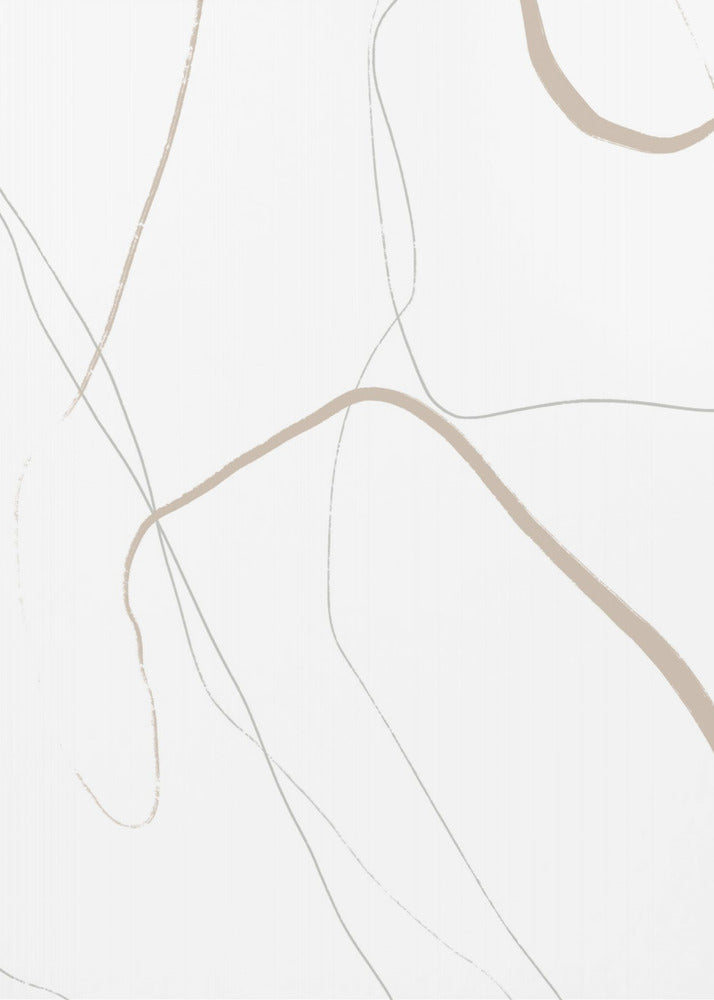 Subtle Flow Lines | Canvas