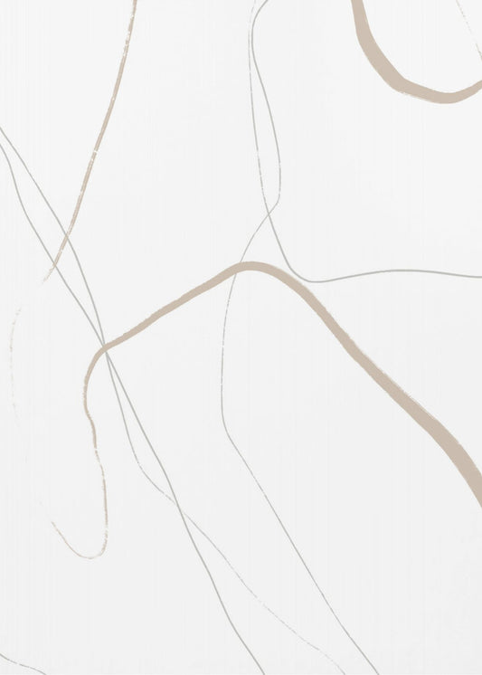 Subtle Flow Lines | Canvas