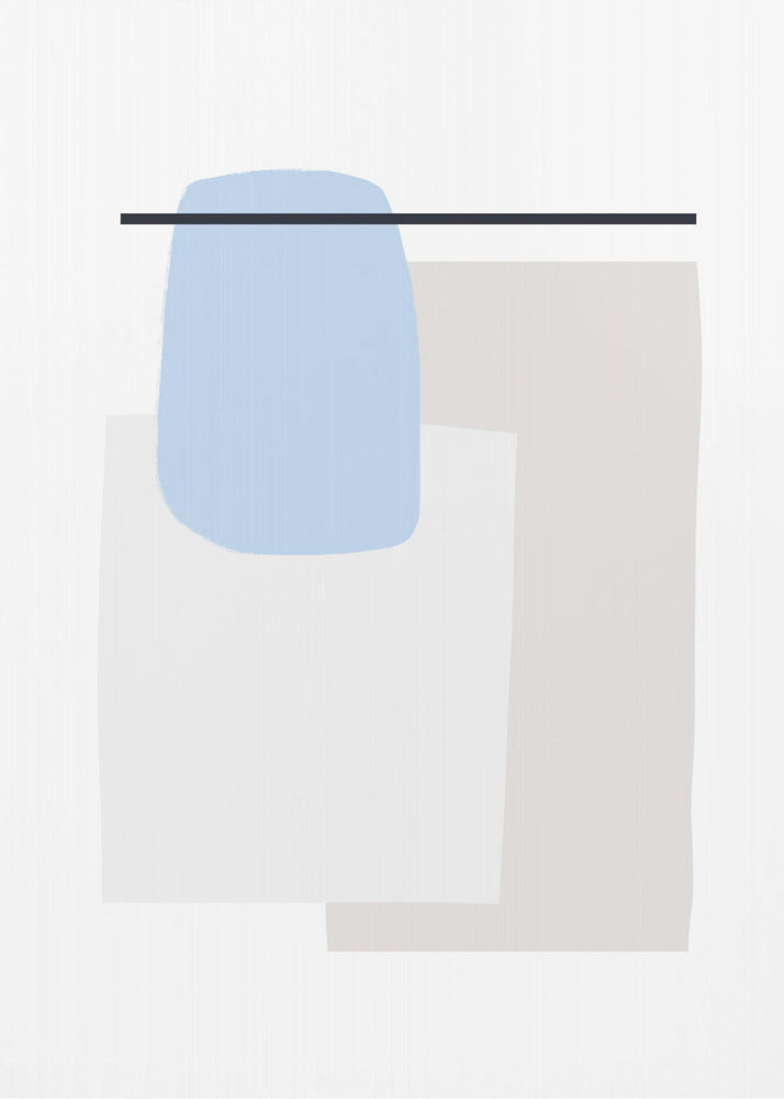 Geometric Shapes With Soft Pastel Colors | Canvas