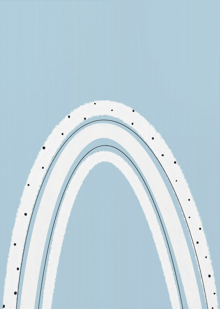 Black and White Rainbow | Poster