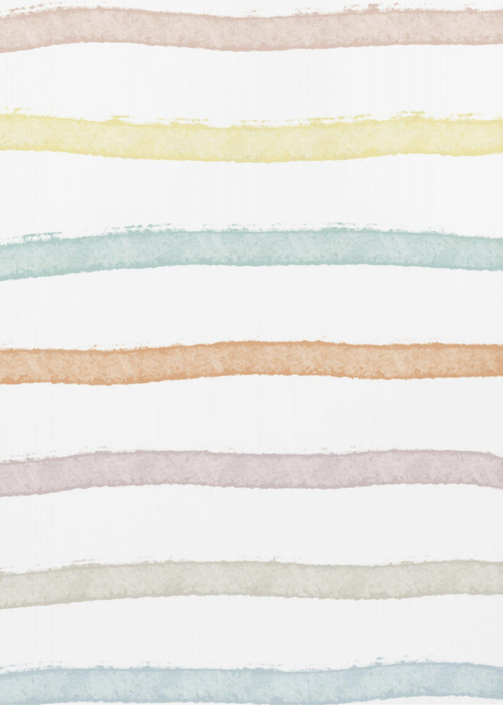 Pastel Horizon Lines | Canvas