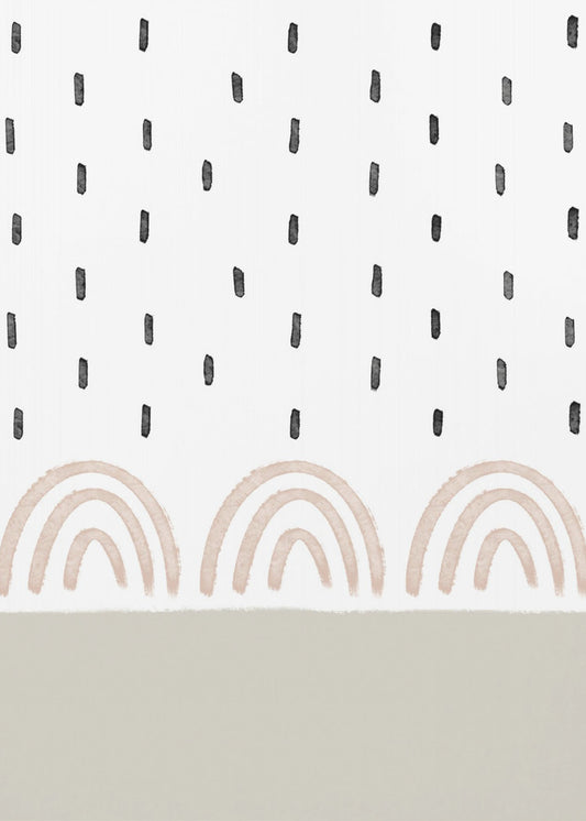 Muted Rainbows Sky | Canvas