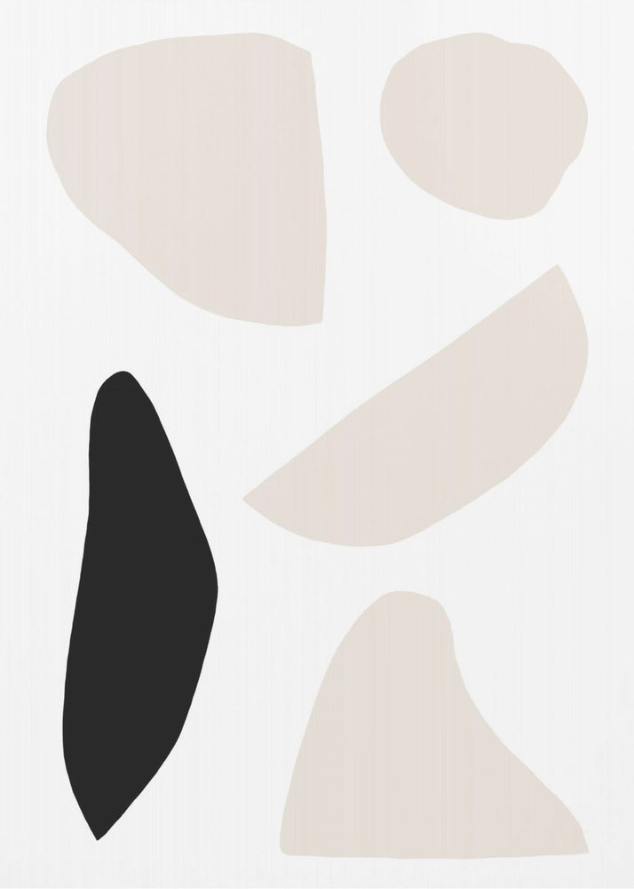 Abstract Forms Dance | Canvas