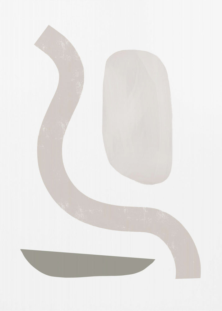 Muted Curves Geometry | Poster