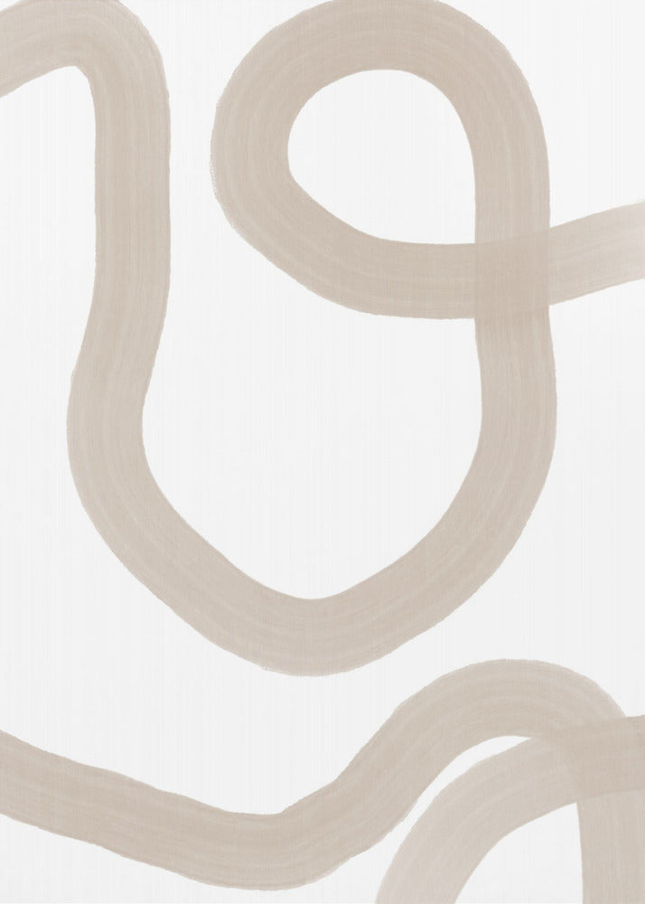 Gentle Serpentine Path | Canvas