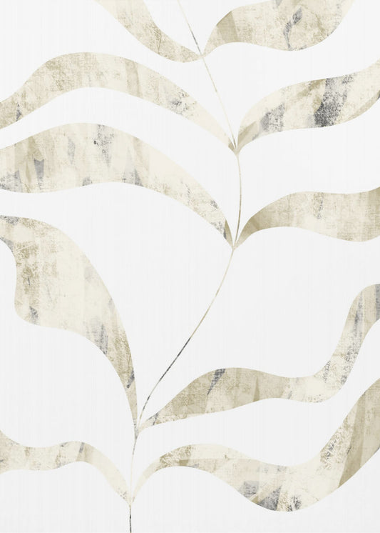 Gentle Leaf Waves | Canvas