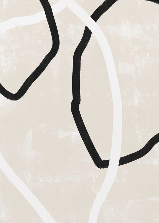 Curved Lines Dance | Poster