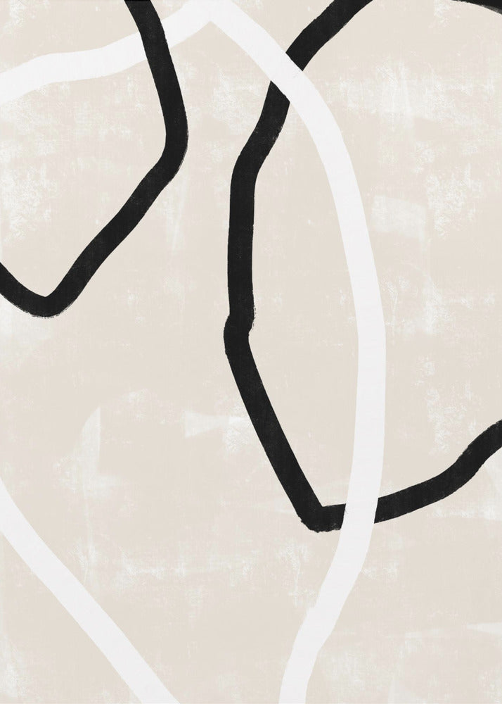 Curved Lines Dance | Canvas