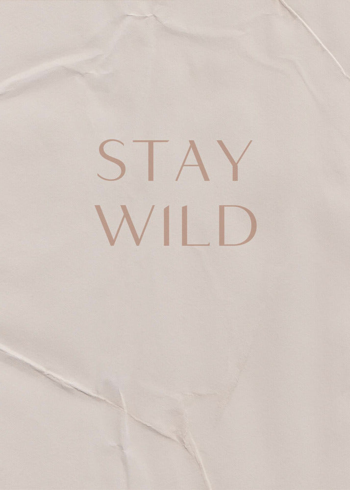 Stay Wild | Canvas