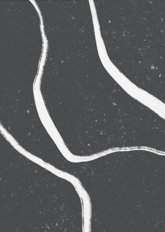 Monochrome Paths | Canvas