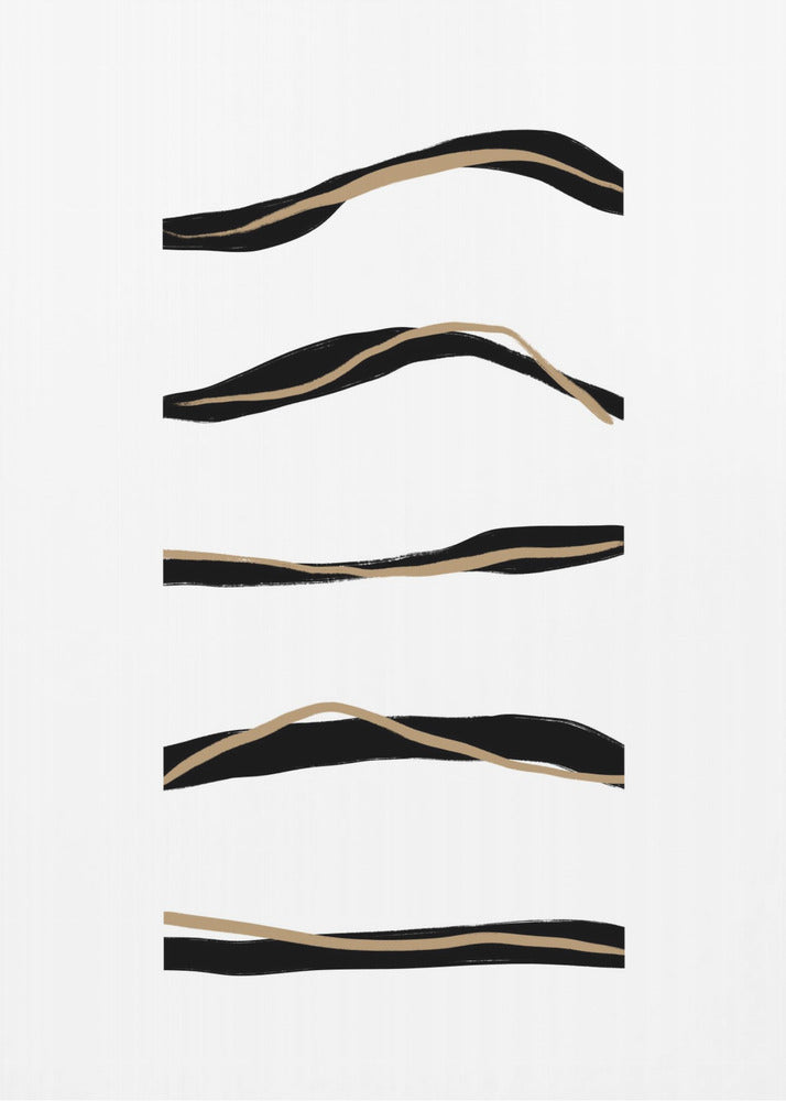 Flowing Stripes | Canvas