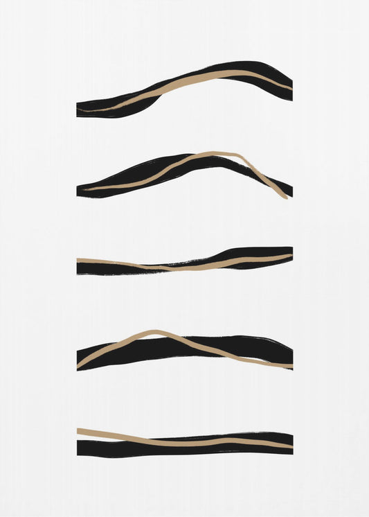 Flowing Stripes | Canvas