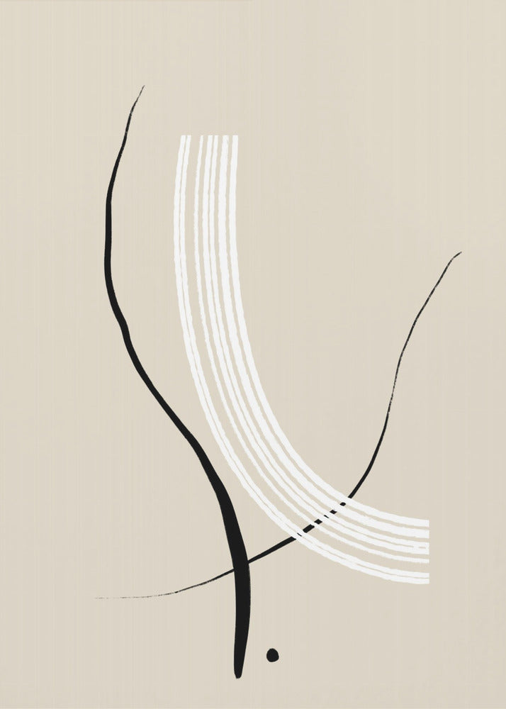 Curved Elegance | Canvas