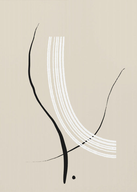 Curved Elegance | Canvas