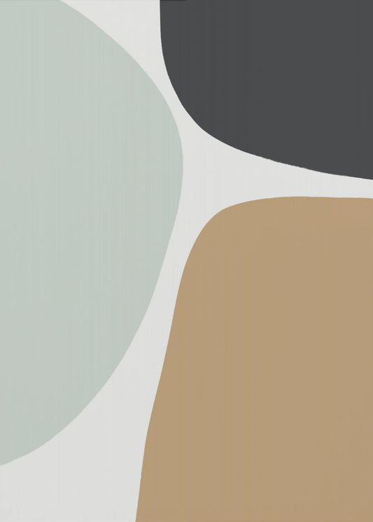 Organic Shapes in Muted Tones | Canvas