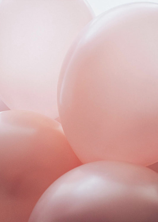 Soft Pink Balloons | Canvas