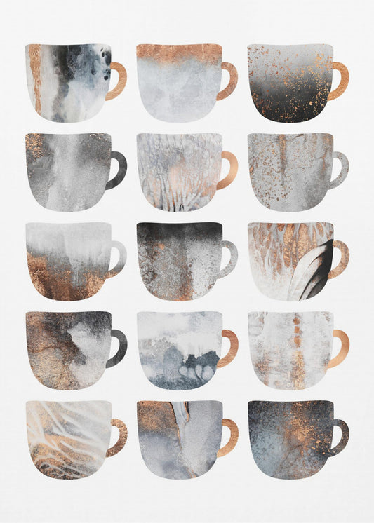 Dreamy Coffee Cups | Canvas