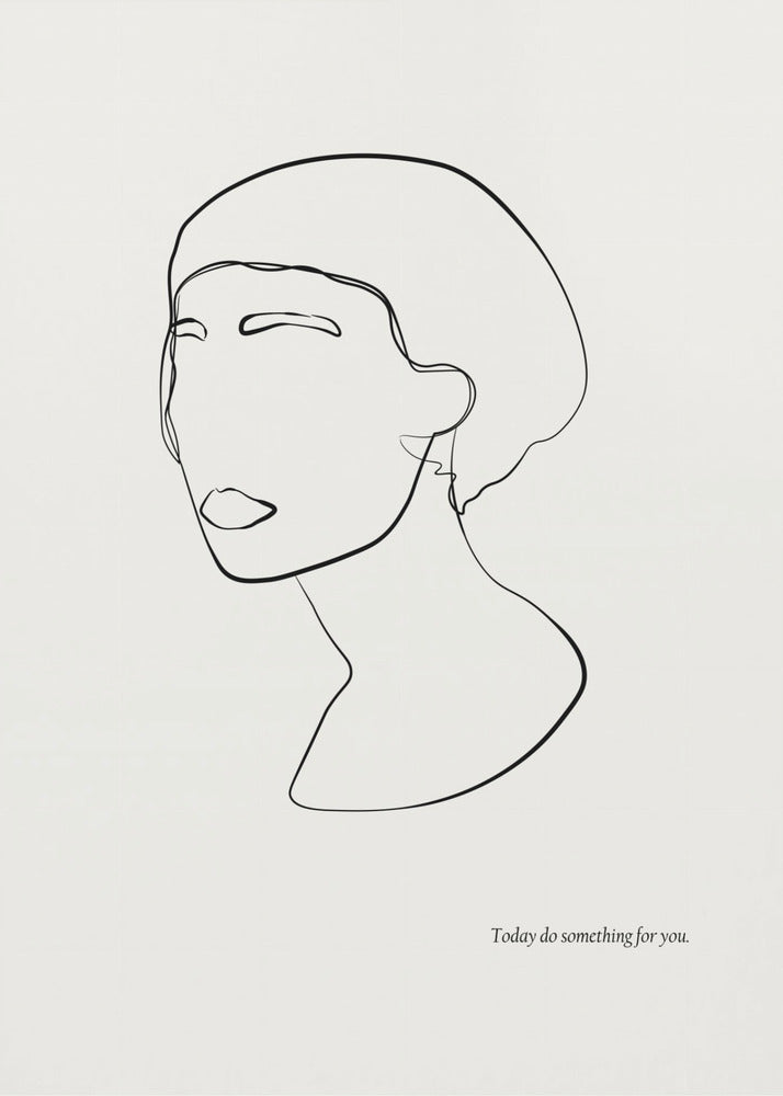 Abstract female portrait | Canvas