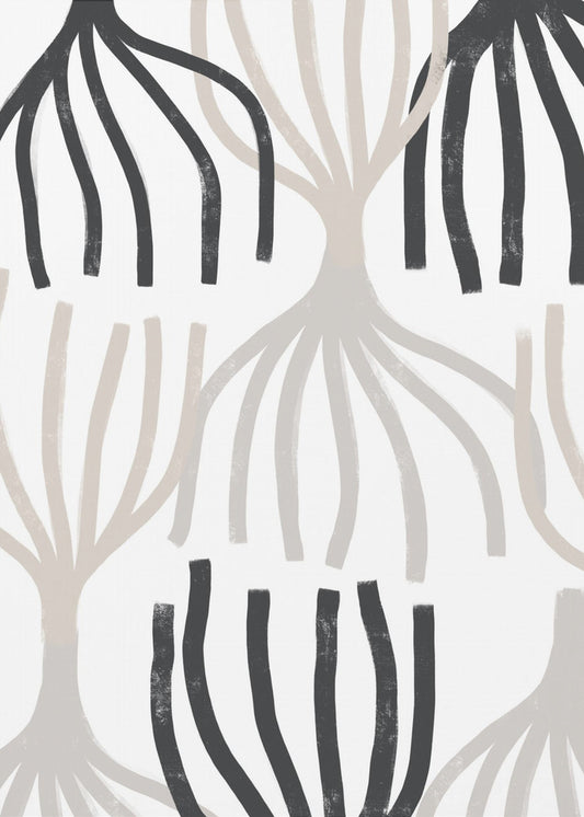 Monochrome Roots | Canvas