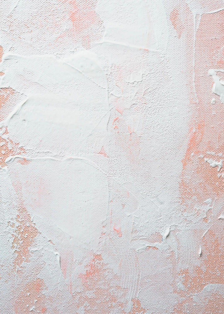 Minimalist Design With Peach And White Tones | Canvas