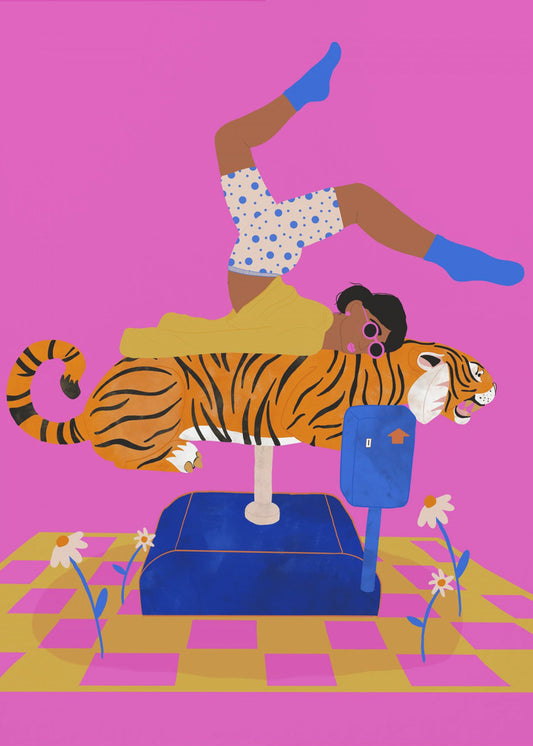 Put a tiger in your heart | Poster