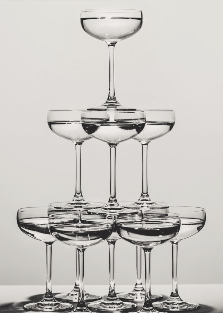 Champagne tower_6 | Poster
