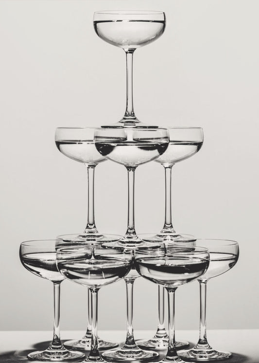 Champagne tower_6 | Poster