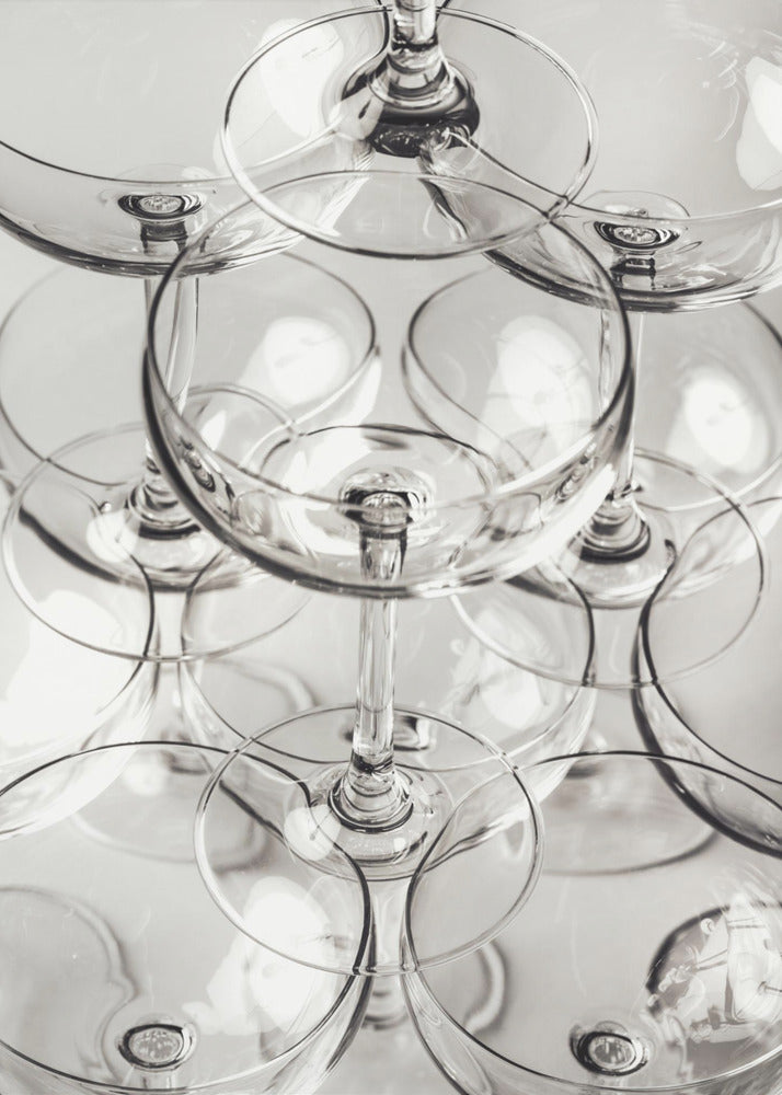 Champagne tower_7 | Canvas