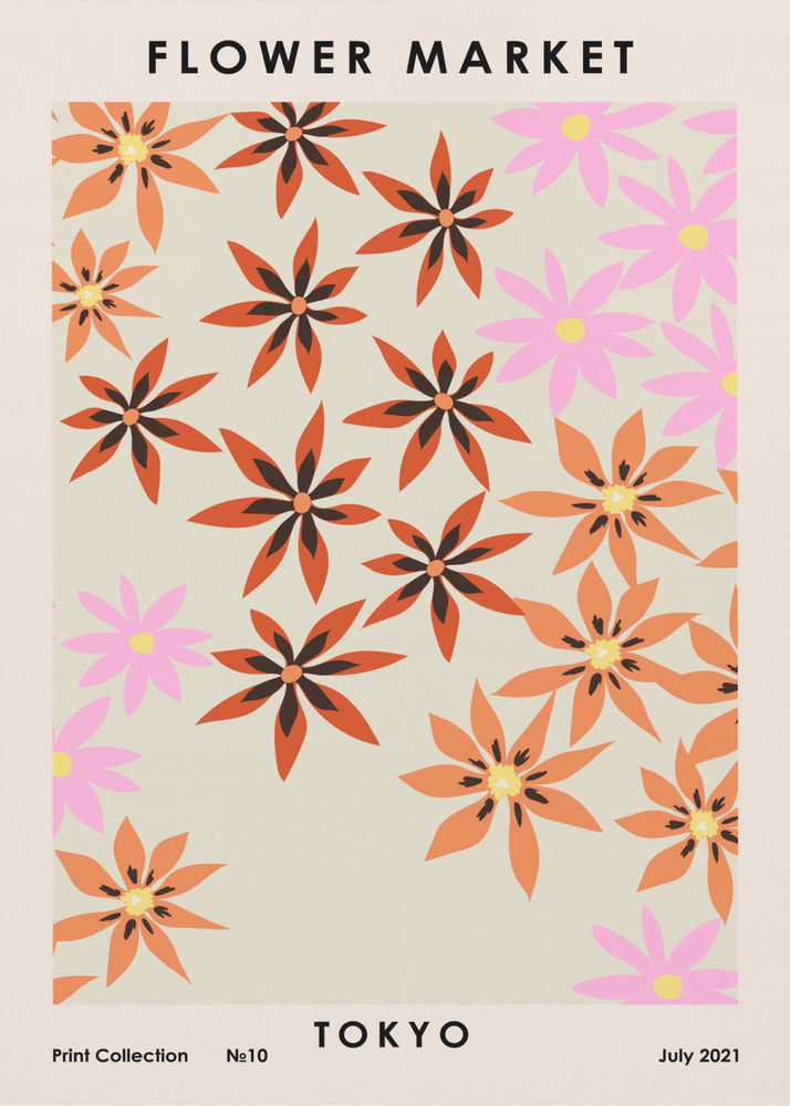 Flower Market Tokyo | Poster
