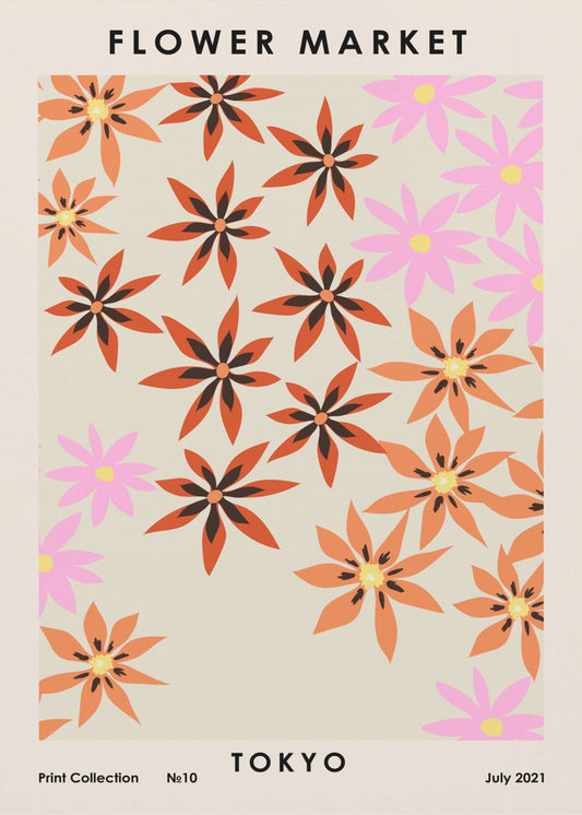 Flower Market Tokyo | Canvas
