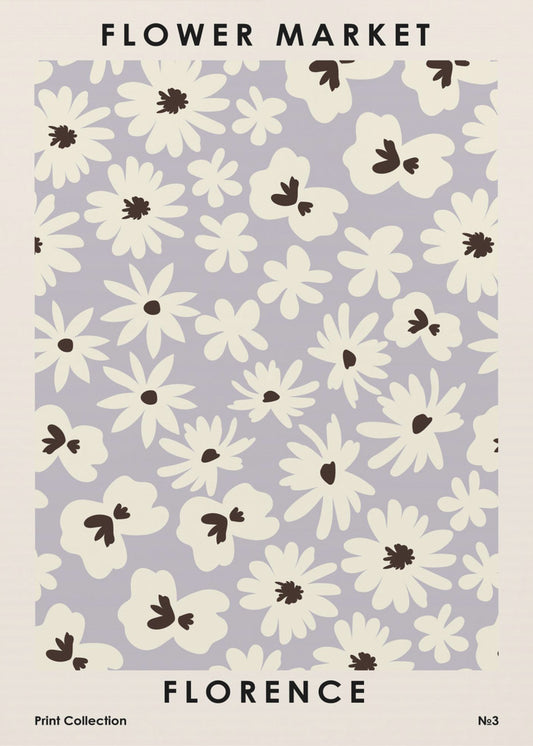 Flower Market Florence | Poster