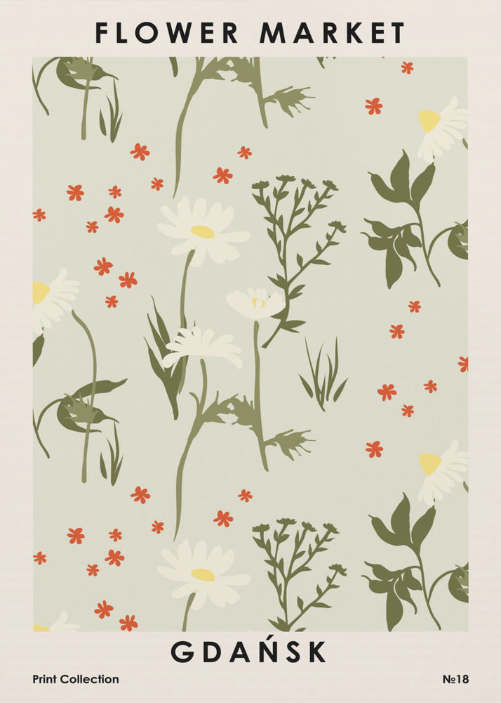 Flower Market Gdańsk | Canvas