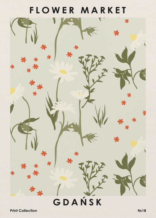 Flower Market Gdańsk | Canvas