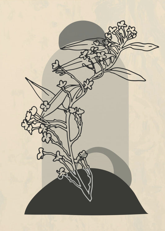 Abstract Flower 5 | Poster