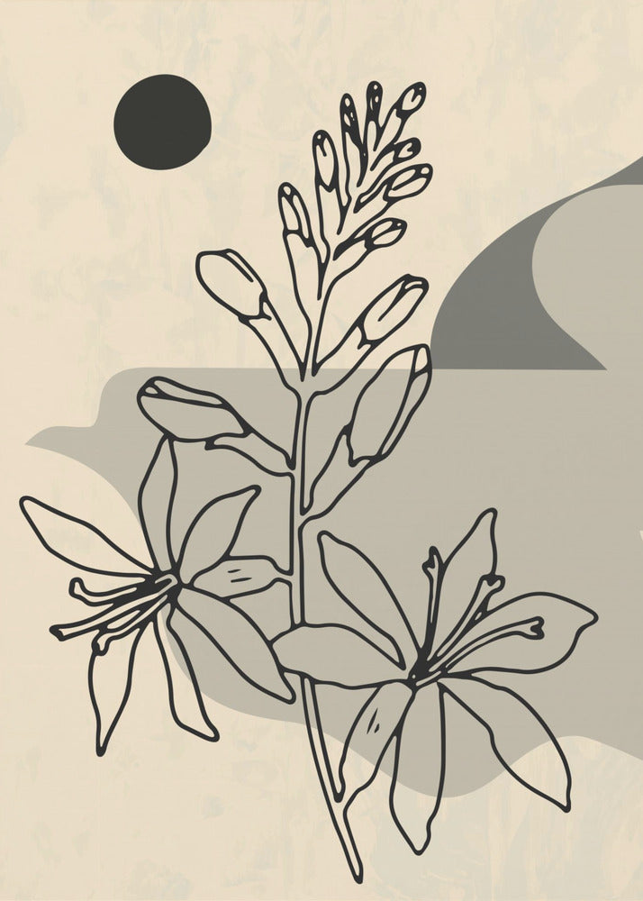 Abstract Flower 1 | Canvas